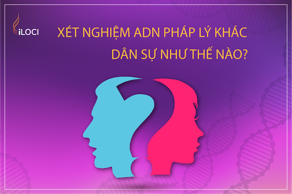 Xét nghiệm ADN cha con pháp lý và dân sự khác nhau như thế nào?